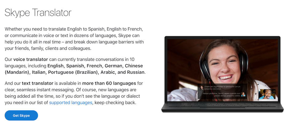 Microsoft Skype Translator