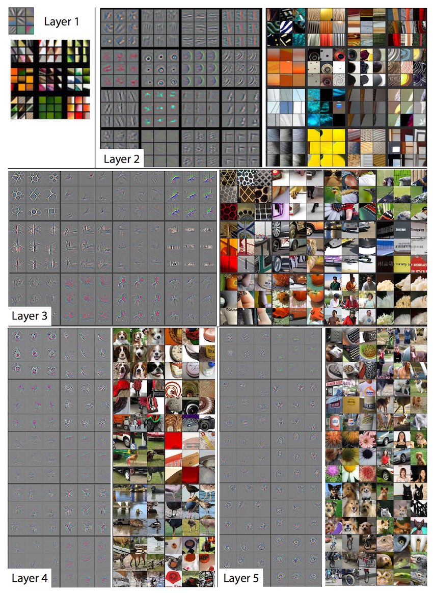 Visualizing convolutional layers